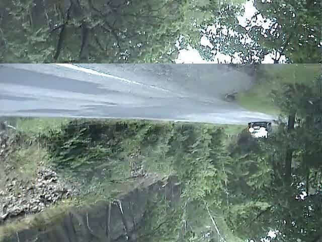 European teen picked up and banged on the side of the road