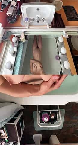 Amateur hottie solo masturbation