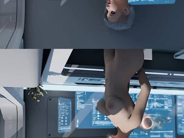 Meta Orbit Best Deepthroat Assfuck in Space Cumshot