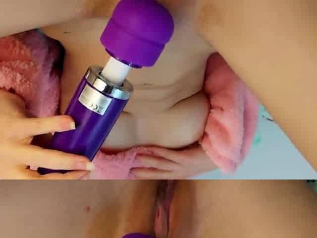 Tasting My Cum - Redhead Babe's Solo Orgasm