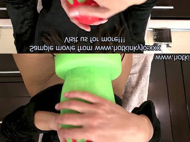 HKJ sextoy anal prolapse