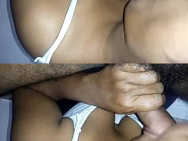 Indian Teen Beautyful Blowjob Big Tits 18 Year Girl Deepthroat Cum in Mouth