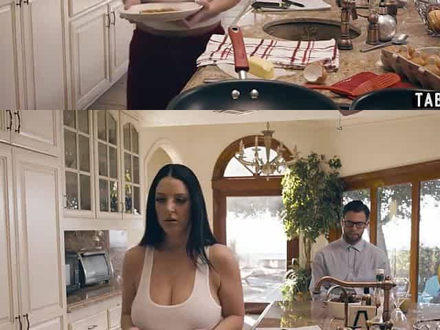 Angry Crazy Husband Fucks His Busty Wife Hard From Behind