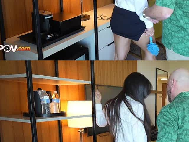 The Horny Cheating Guest and the Hot Latina Housekeeper! - Pervypov S1:e5