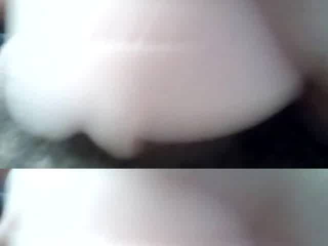 Unloading Cum Into Fake Twat Toy
