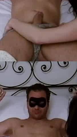 Horny Masked Wife with Hairy Pussy Fucked and Cummed in Mouth by Huge Amateur Cock