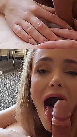 Blonde Striper Wants to Do a Big Career Change to Porn Creampied by Chinese Guy Amwf - 1/2 Full Video