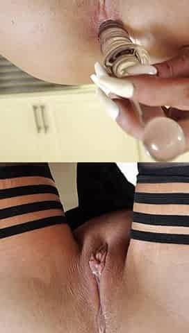 Mika Ass Fuck Dildo