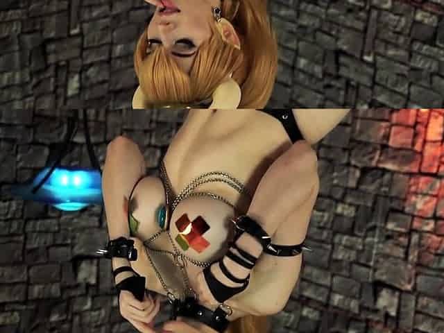 Great Big Boobs On Masturbating Redhead