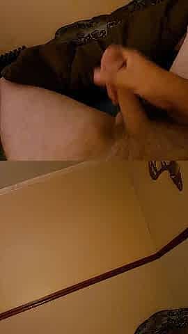 Jerking thick ramrod