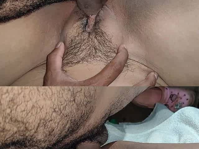 Stepsister Ejaculates 4 Times Orgasm in Close-up of Homemade Real Tamil