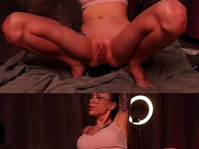 Amateur brunette ariana marie solo toying