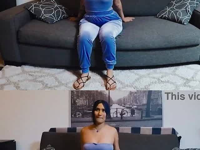 Large Butt Lalin girl takes ramrod in her butt for the 1st time on camera