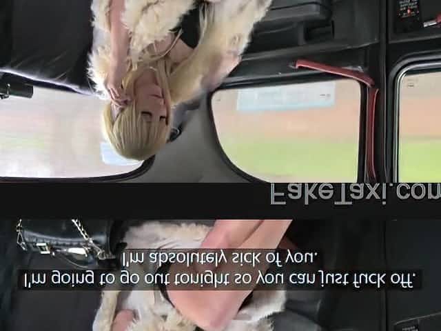 FakeTaxi - Giant bazookas and oral pleasure lips