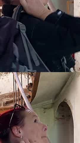 Fuck in an Abandoned Mansion I Blowjob, Doggystyle, POV
