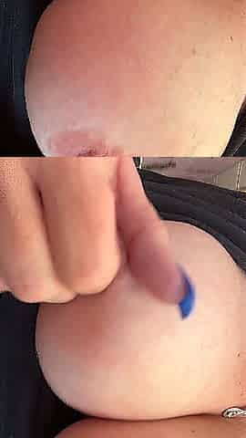 Titty play at work ????????