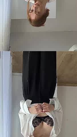 Sexy mother I'd like to fuck secretary not fast Striptease showed large Bazookas and Bushy Twat