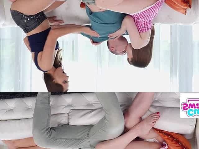 Stepsister Kate Quinn tells Amber Slashh, "Dont be a Slutt! Let's Drain His Cum Jointly!" - S6:E5