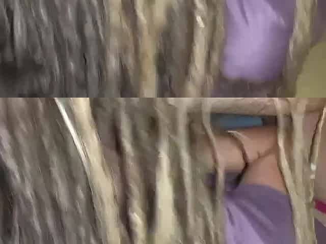 Cock sucker granddad close up oral-job