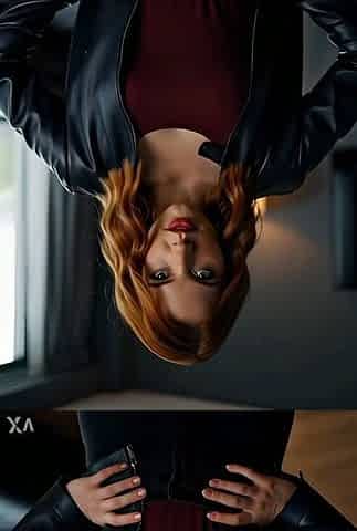Flirty redhead 1st meeting - AI generated