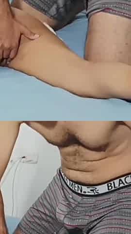 It All Started with a Massage and Ended with Me Fucking My Horny Stepbrother