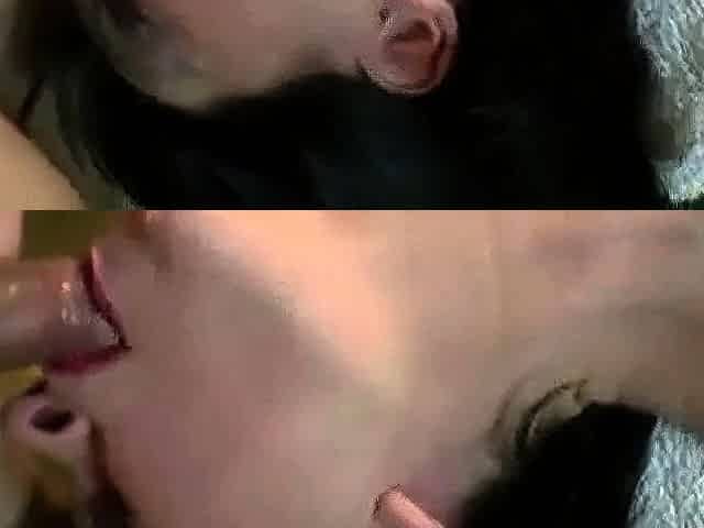 Selbstgemachte Blowjob-Session eines deutschen Amateurpaares