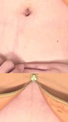 Shy Navel Play - Wakana Opens up Slowly