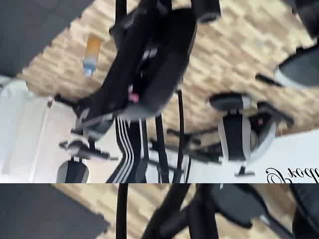 Gym Maintenance Guy Gets A Deepthroat Reward - Natural Beauty