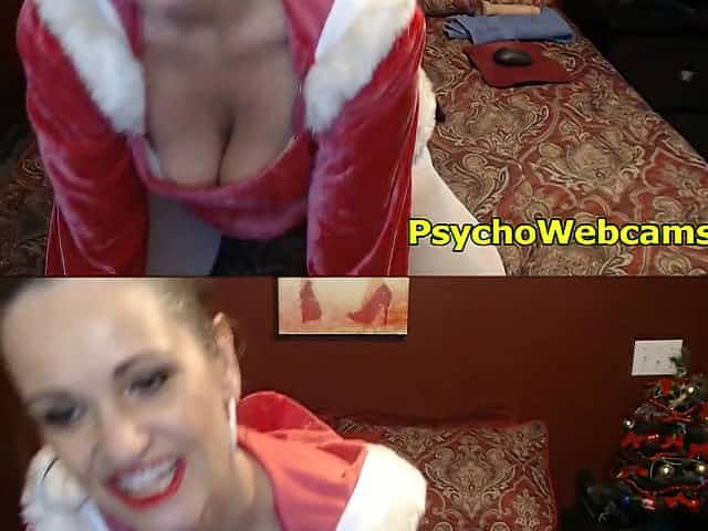 Mature Sexy Woman as Santa Wanna Have Fun Live