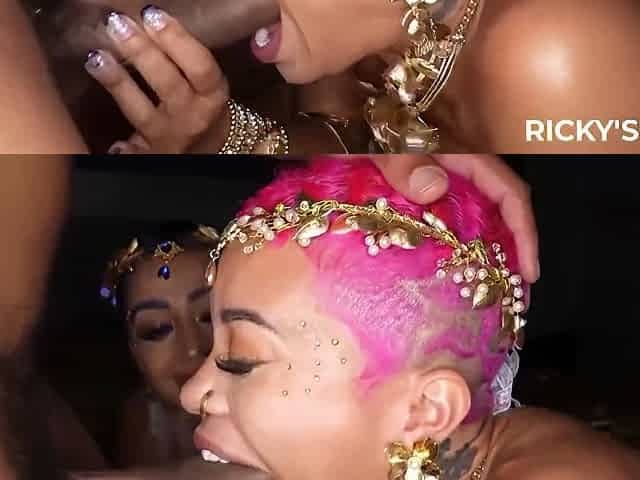 Featuring Jasamine Banks And Ms Sapphires Big Cock Movie