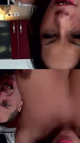 Mia Diamond loves to get fucked by the kitchen
