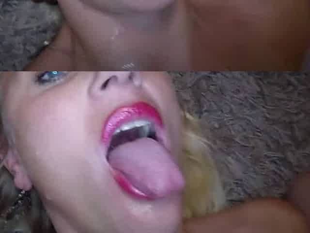 Blonde Dutch Babe Loves Big Cocks and Their Cum