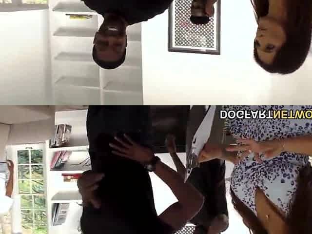 Breasty Cougar Syren De Mer Craves Interracial double penetration