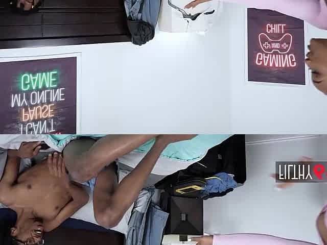 My black stepmom craves me to impregnate her - Thick Butt Daphne
