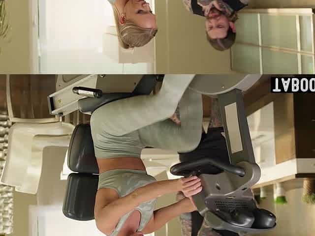 Dude training a hot MILFs tight asshole