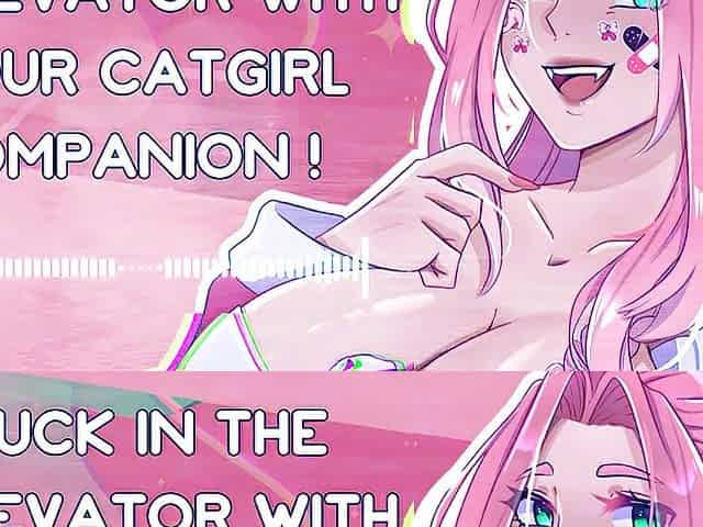 [F4M] stuck in the elevator with your catgirl companion [nsfw asmr] [erotic audio]