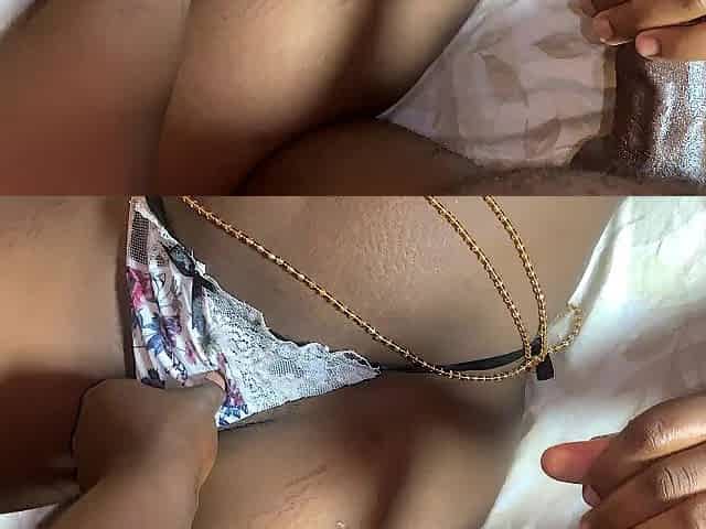 Panty banging my Afro girlfriend
