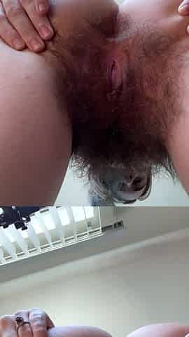 Amateur striptease and Solo masturbation