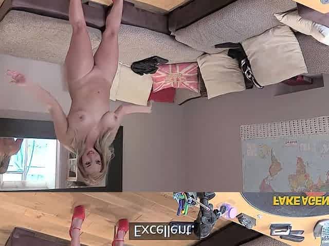 Consummate breasts and great large butt - Fake Agent UK