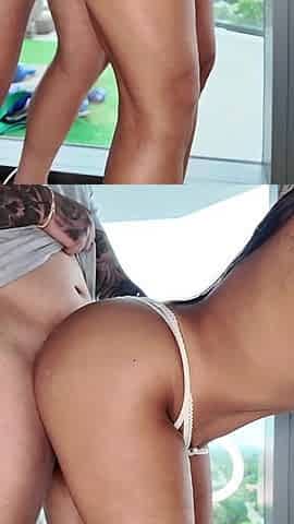 Taking My Boyfriend's Thick Dick in My Tight Pussy