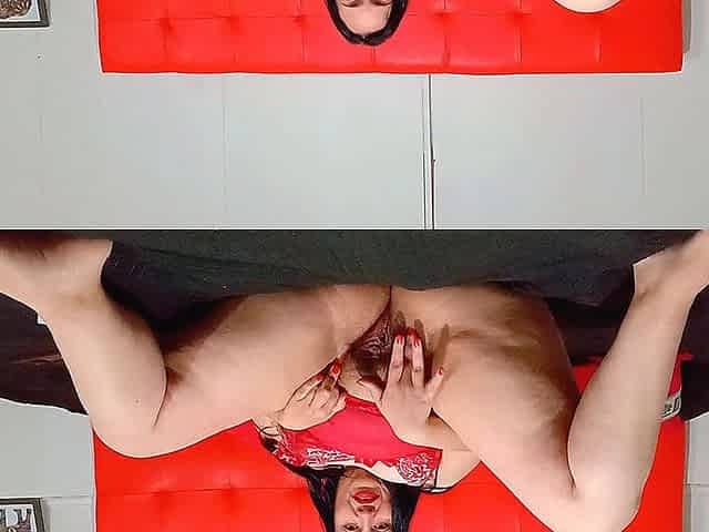 BBW Showing off Her Body for Her Beloved Fans