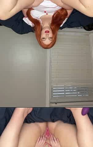 Redhead Nurse Sucks