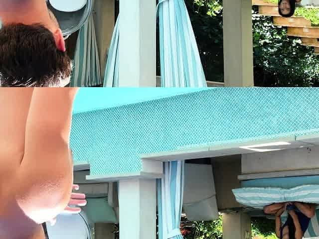 Brunette Slut with a Massive Ass Takes a Deep Throat