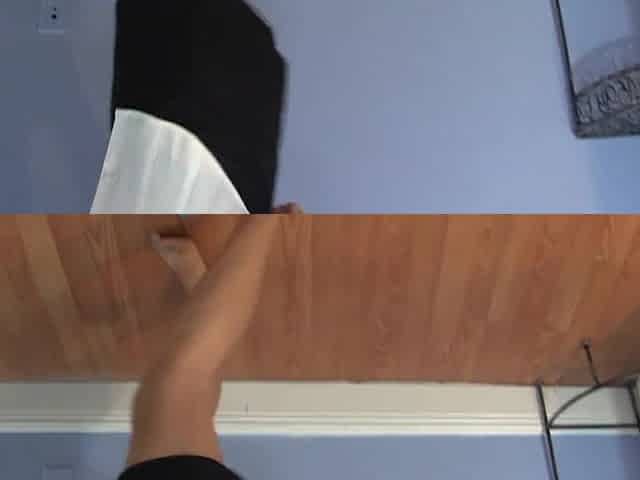 Amateur cutie undresses, widens cunt and puckers anal opening
