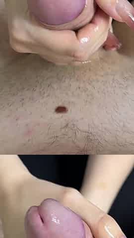 Erotic Massage with Long False Nails