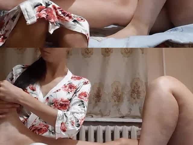 The masseuse gave me an erotic massage, and the gal watched
