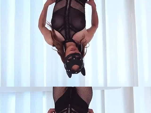 Real euro solo babe uses dildo to masturbate