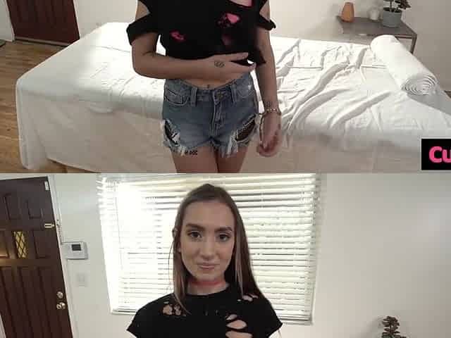 Bailey Base In Wannabe Model Drains Photographers Cock