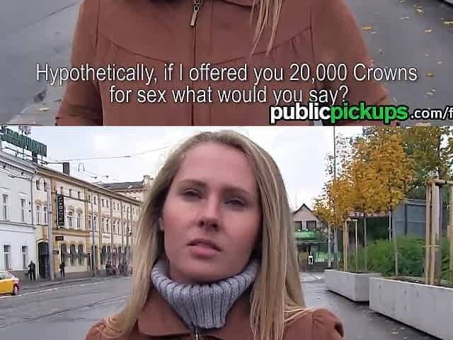 Mofos - Hawt Euro blond gets picked up on the street