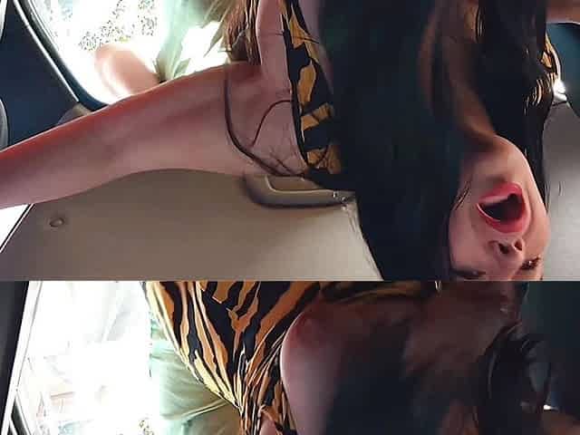 Fucking My Stepmother in the Car